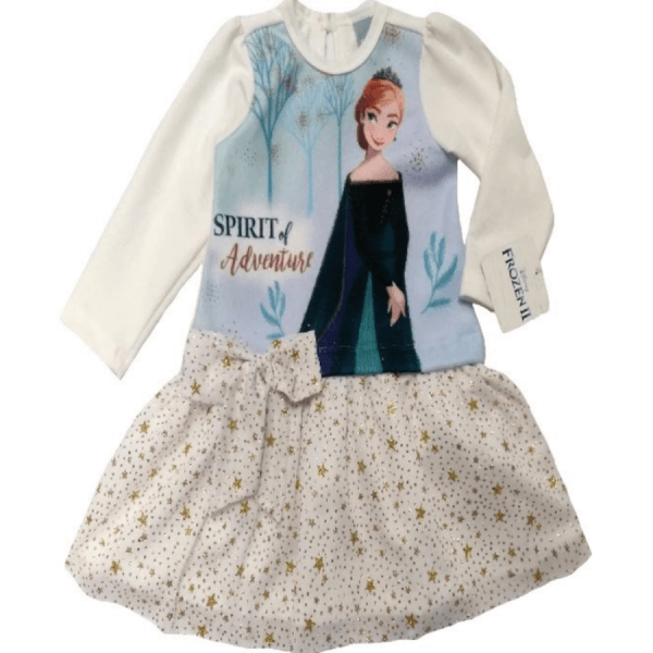 Anna Designer Sublimated Dress For Girls